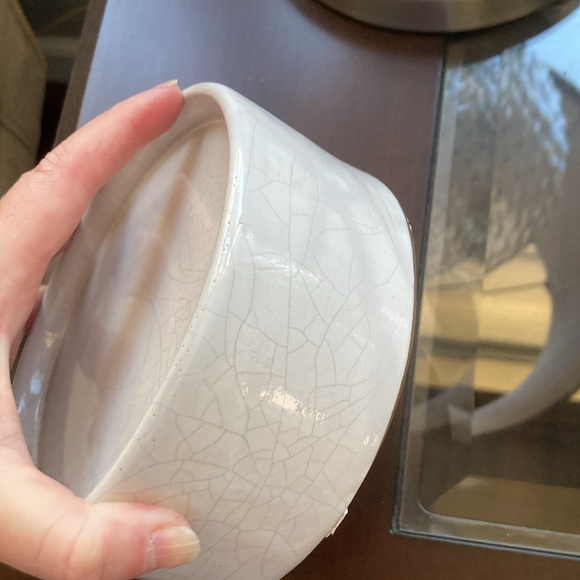 Excellent Condition- Pier 1 spiced pear candle with decorative cover & pedestal - Picture 8 of 13